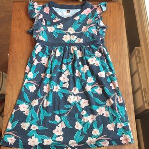 Tea Collection adorable girls floral dress size 5